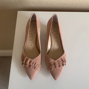 Sole Society Antique Rose Colored Heels